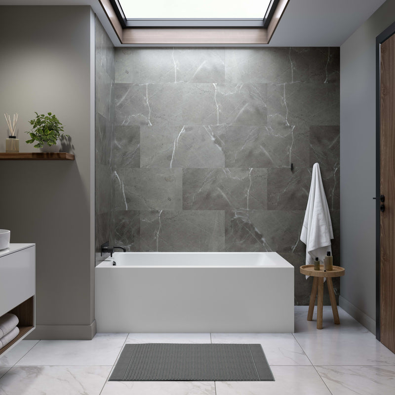 Neptune Entrepreneur Pia 3260 IFS AFR Acrylic Left Corner Left-Hand Drain Bathtub in White – 220500-000-001-100