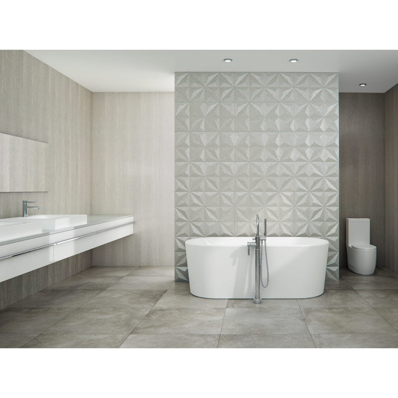 Neptune Nice F1 3266 AFR Acrylic Freestanding Center Drain Bathtub in White – 220045-000-001-000