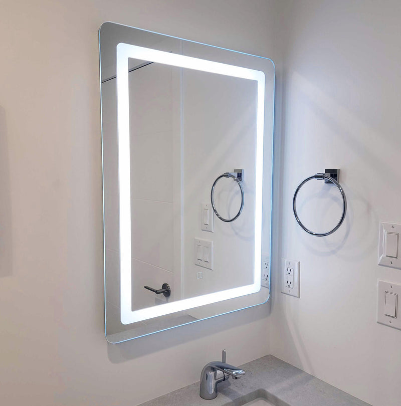 Pearl AUDREY 24" x 32" Front-Lit Frameless LED Bathroom Mirror - GMA2432