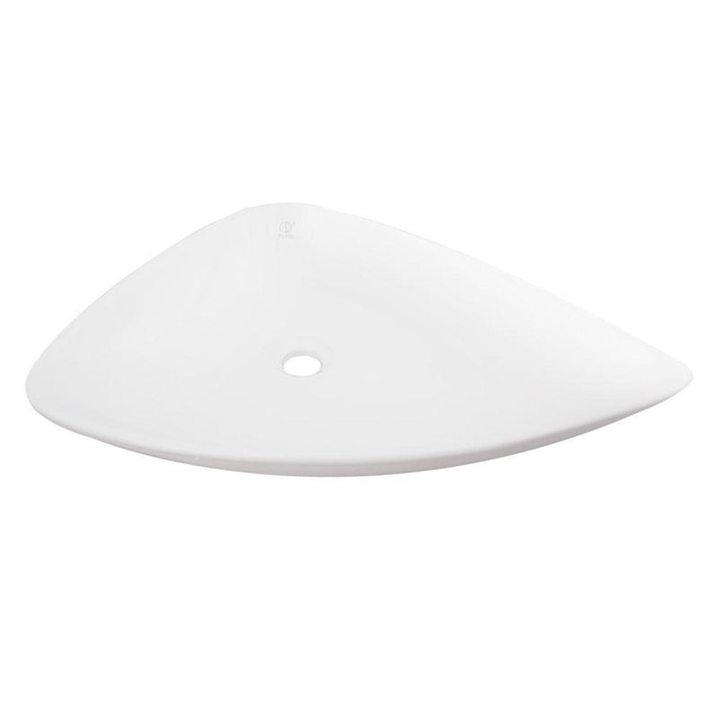 Pearl KASU-DQ Metro White Free-Form Vessel Bathroom Sink - GBC287
