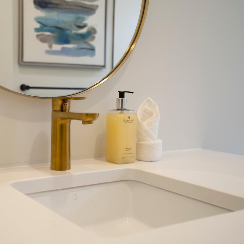 Pearl KASU-SD2 Metro White Square Undermount Bathroom Sink - GBC1414