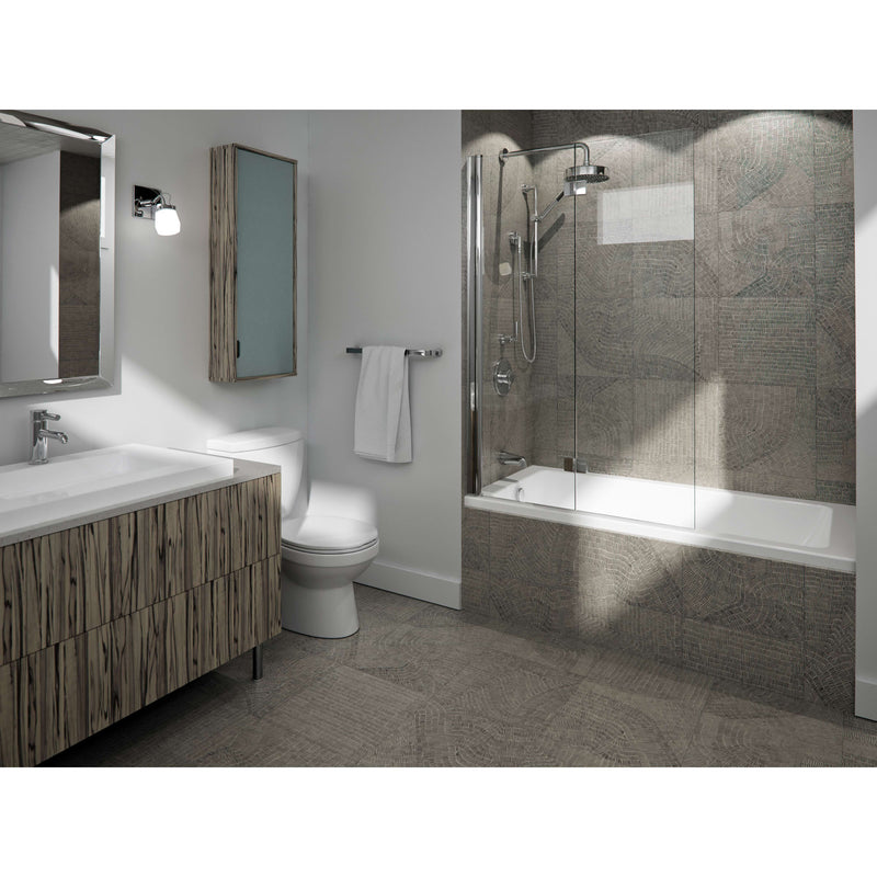 Neptune Entrepreneur Albana 3266 IF AFR Acrylic Alcove Left-Hand Drain Bathtub in White – 220460-000-001-001