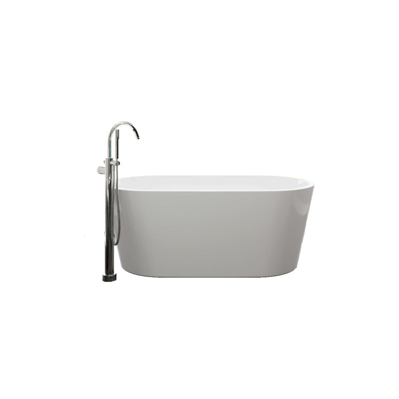 Neptune Monaco F1 3060 AFR Acrylic Freestanding Center Drain Bathtub in White – 220038-000-001-000