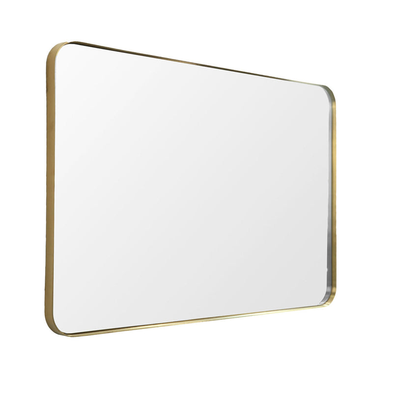 Pearl Rylee 24" / 36" Framed Rectangle Bathroom Mirror Gold - GDR2436-GD