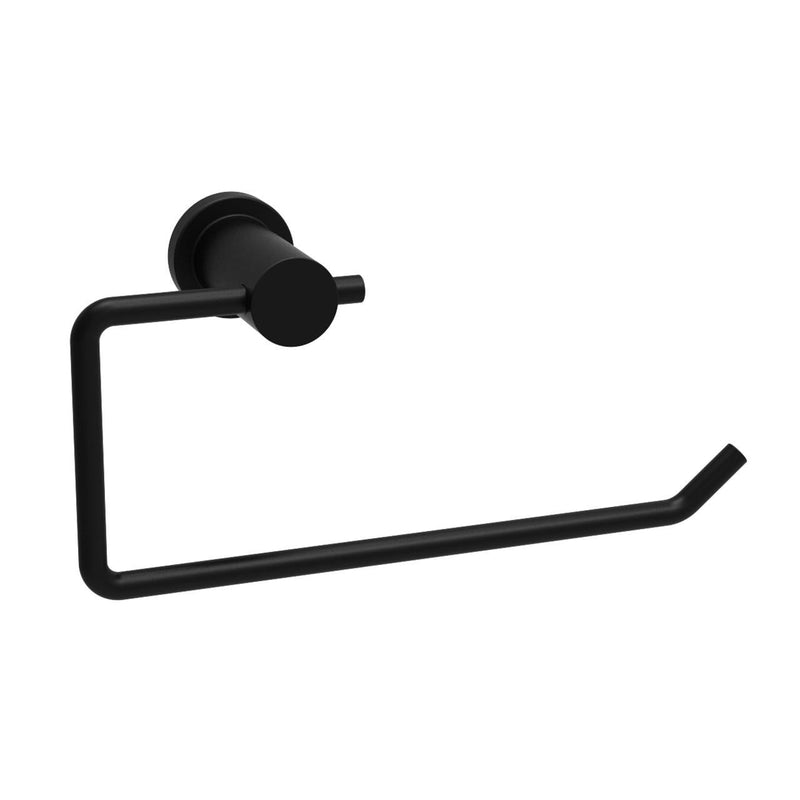 Pearl Wilson Hand Towel Ring Matte Black – GBAW-TOW-MB